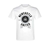 Newcastle United T Shirt Magpies White - XXL