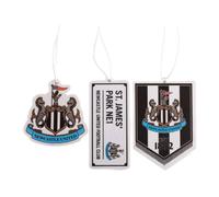 Newcastle United Three Pack Air Fresheners: Crest, St James' Park & Pennant