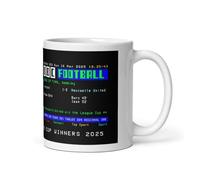 Newcastle utd ceefax teletext Carabao Cup 2025 Winners Mug, Cup