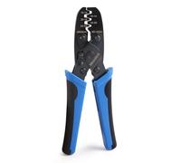 Newdeli Molex Crimper 24-14 AWG Non-Insulated Open Barrel Crimping Tool for JST Style Molex DELPHI AMP TYCO PC Harley Deutsch Terminals Receptacles Wire Terminal Crimper