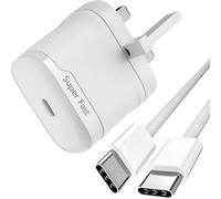 Newding 20W USB C Fast Charger Compatible with iPhone 17e, 17 Air, 16 Pro Max, 16 Plus, 15 Pro Max, 15 Plus, Type C Charger Plug with 5FT USB-C Charging Cable