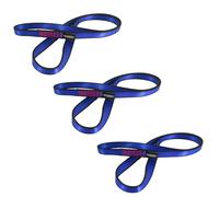 NewDoar CE & UIAA Certified Climbing Sling 16mm Nylon Sling Runners 22KN 4840LB Climbing Utility Cord Rock Climbing,Creating Anchors System,Rappelling Gear,Perfect for Tree Work-Blue/12''(30cm) 3pcs