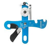 NewDoar Climbing Stop Descender Rappelling Belay for Ropes 9-12mm The Novices for Rescue & Arborist CE Certification