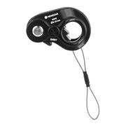 NewDoar Rope Ascender Lightweight Rope Clamp Ascender Riser Adjuster Fits 8-13mm Rope Self-Locking Grip for Rock Climbing,Protection Rescue,Rappelling,Gear Equipment(Black)