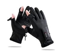 NewDoar Winter Gloves Fishing Gloves for Men and Women 2 Finger Cut Flexible Ideal for Photography Fly Fishing Ice Fishing Running Touch Screen Hiking Jogging Cycling