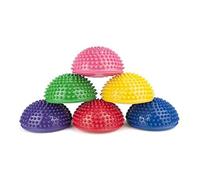 Newdvmmss Balance hemisphere, stepping stone for, to play indoors and outdoors, promote coordination and balance training, 6pcs