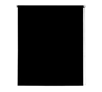 NewEdgeBlinds Black Trimmable Thermal Blackout Roller Blinds - 125cm