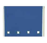 NewEdgeBlinds Blue Square Eyelet Edge Roller Blind - 160cm
