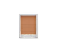 New Edge Blinds Cherry Wood Grain PVC Venetian Blind 152cm Drop (25mm Slats) in Light Brown | Size: 140 cm New Edge Blinds Light Brown 140 cm