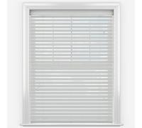 B&Q Faux Wood Venetian Blind – New Edge Blinds 50mm Fine Grain Dove Grey With Strings 200 x 130 cm