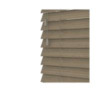 NewEdgeBlinds Inner City Oak Wooden Venetian Blinds With Strings (130cm drop) - 40cm