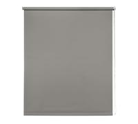 Trimmable Thermal Blackout Roller Blinds 165Cm Drop X Width 120Cm Light Grey