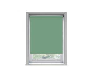 NewEdgeBlinds No Drill Basil Thermal Blackout Roller Blind (170cm Drop) - 135cm