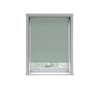 (65cm) No Drill Duck Egg Blue Thermal Blackout Roller Blind (170cm Drop)