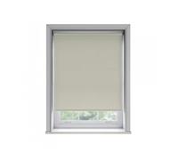 New Edge Blinds No Drill Oyster Thermal Blackout Roller Blind 170cm Drop in Light Beige | Size: 115 cm New Edge Blinds Light Beige 115 cm