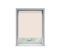 NewEdgeBlinds No Drill Pink Thermal Blackout Roller Blind (170cm Drop) - 75cm