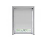 130cm No Drill White Thermal Blackout Roller Blind (170cm Drop), White
