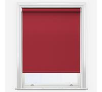 NewEdgeBlinds Red Trimmable Thermal Blackout Roller Blinds - 85cm