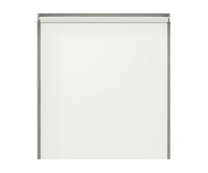 NewEdgeBlinds White Plain Straight Edge Daylight Roller Blind - 210cm