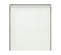 NewEdgeBlinds White Plain Straight Edge Daylight Roller Blind - 70cm