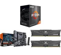 Newegg CPU Motherboard Memory Combo - Ryzen 5 5500 Bundle with B550M Gaming X WIFI6 and TG T-Force Vulcan Z 16GB (2 x 8GB) DDR4 3600
