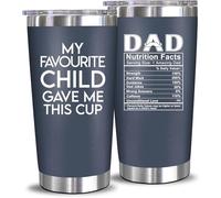 NEWELEVEN Christmas Gifts for Dad from Daughter, Son, Kids, Wife - Birthday Gifts for Dad, Husband, Men - Best Present Idea for Father, Husband, Bonus Daddy from Daughter, Son, Wife - 20 Oz Tumbler