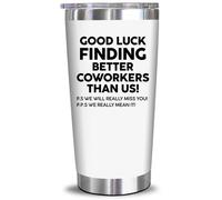 NEWELEVEN Leaving Gifts for Colleagues Women Men - Good 20 (White)