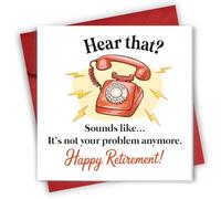 NEWELEVEN Retirement Gifts For Women - Retirement Card, Leaving Gifts For Colleagues Women, Men, Boss - Funny Gift For Retired Coworker From Friend, Colleague - Greeting Card