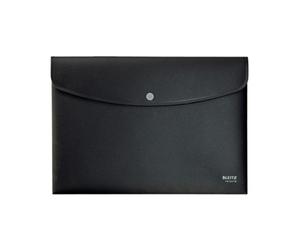 Newell Brands Leitz Recycle Document File Wallet Plastic A4 Black Pack Of 10