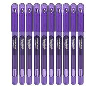 Newell Brands Paper Mate InkJoy Capped Gel Ink Pens Assorted Colours 0.7mm Medium Point Nib Tip Adult Colouring Set (Purple), 10 Count (Pack of 1)