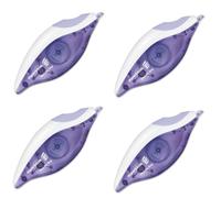 Newell Brands Paper Mate Liquid Paper DryLine Grip Correction Tape Purple 4 Pack