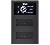 Newell Dual Channel Battery Charger For Canon LP-E12 Batteries