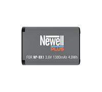 Newell replacement for NP-BX1 PLUS Battery 1380mAh compatible with Sony ZV-1, AS100V, AS Series, HX Series, RX100 series, RX1R, WX series, X1000, CX Series, PJ440