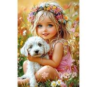NEWENMO 5D Beautiful Angel Diamond Painting Kits Full Drill for Adults
