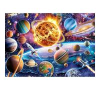 NEWENMO 5D Solar System Diamond Painting Kits for Adults,Planets and Moons Diamond Art Kit,DIY Full Drill Crystal Embroidery Gifts,Diamond Art Craft,for Living Room Home Decoration - 30x40cm