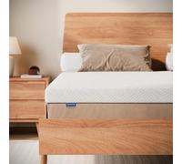 NewentorLife 10cm Mattress Topper Small Double Bed, Memory Foam Mattress Topper Small Double, Back Pressure Relieve, Breathable Washable Cover, OEKO-TEX Certified, 100 Nights Trial