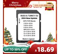 Newest 2024 Version 16GB Map SD Navigation for Mazda CX-3 from 2014-2018 EU Sat Naving GPS Card Fast Delivery for Mazda