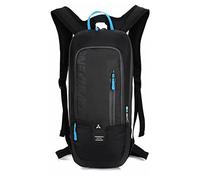 Newest 6L Cycling Bag Men Women Riding Waterproof Breathable Bicycle Backpack with Water Bladder Compartment Adjustable Straps Reflective Strips Helmet Fixing Cord for Activities H