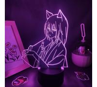 Newest Anime 3D Led Light Kamisama Kiss Tomoe Figure for Bedroom Decor Night Lights Birthday Gift Room 3D Lamp Manga Kamisama Kiss Presen