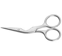 Newest Eyebrow Tweezers Brow Shaping Scissors (Silver),Eyebrow Scissors