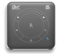 Newest HD Mini Smart Dlp 3D 4k Projector Android 9.0 5G Wifi BT Build-in Speaker Battery Pocket Phone Projectors