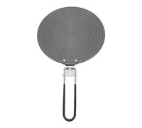 Newest Heat Diffuser Stainless Steel Adapter Plate Removable Handle Coffee Milk Cookware Cooking Diffuser for Open Flame (28cm)
