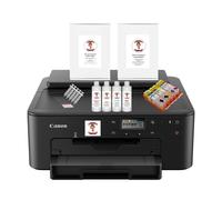 Newest Model Katie's Edible Ink Canon Printer- Canon TS705A WiFi Printer - Super Clear Print Quality - Edible Ink Cartridges Included - 25 Sheets Of