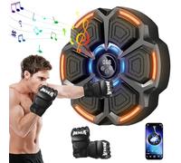 Newest Smart Music Punch Machine, Bluetooth Boxing Training Equipment, Wall Mounted with Boxing Gloves