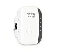 Newest WiFi Extender, Newest WiFi Booster, WiFi Extender Booster Repeater with Ethernet Port, 300Mbps Signal Amplifier with Dual Mode, Easy WPS Setup, UK Plug, White, WiFi Boosters for Home