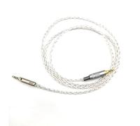 NewFantasia 5.9ft 6N OCC Copper Silver Plated 2.5mm Trrs Balanced Male Audio Cable for Sennheiser HD598, HD598 SE, HD560s, HD579 & More Headphones & Audio Players