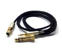 NewFantasia Replacement Audio Upgrade Cable Compatible with beyerdynamic DT 1990 Pro, DT 1770 Pro Headphone and Compatible with AKG K371, K175, K275, K245, K182, K7XX Headphone 1.3meters/4.2feet
