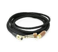 NewFantasia Replacement Upgrade Audio Cable Compatible with Sennheiser HD490 PRO, HD490 PRO Plus Headphones 6N OCC Copper Silver Plated Cord Walnut Wood Shell 3.5mm/6.35mm Adapter