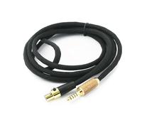 NewFantasia Replacement Upgrade Cable 4.4mm Balanced Cable Compatible with Sennheiser HD490 PRO, HD490 PRO Plus Headphones 6N OCC Copper Silver Plated Cord Walnut Wood Shell