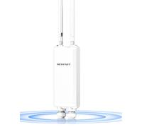 NEWFAST 1200Mbps Outdoor Wireless Access Point, Dual Band Weatherproof WiFi Access Point 5GHz 867Mbps+2.4GHz 300Mbps, 1000Mbps WAN/LAN, Passive PoE, AP/Router/Bridge Modes, UK PLUG